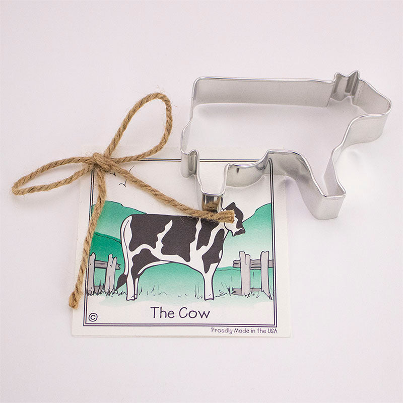 Cow Cookie Cutter 4″