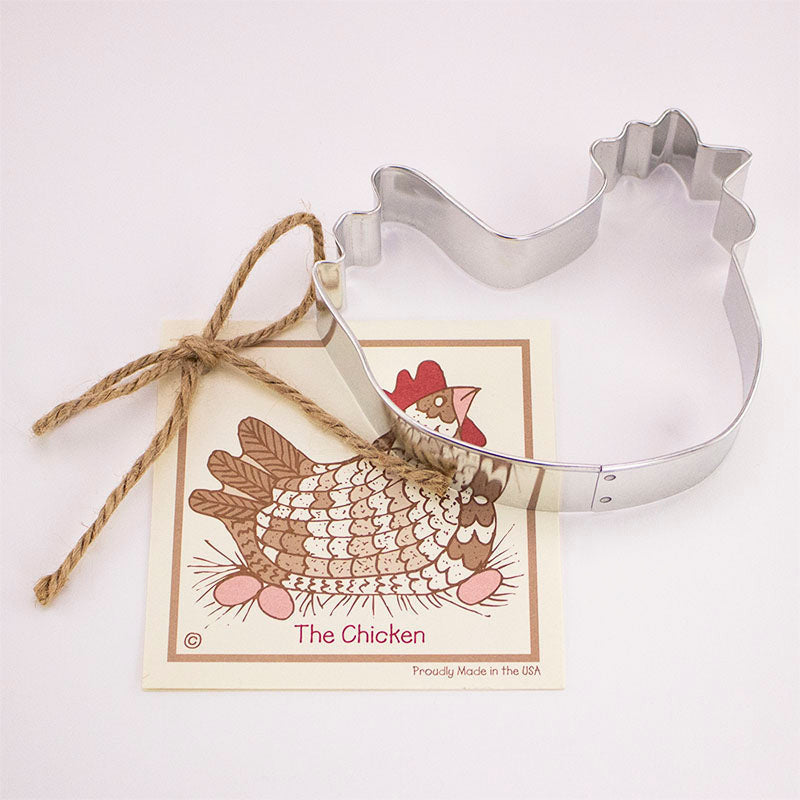 Chicken Cookie Cutter 4 1/8″