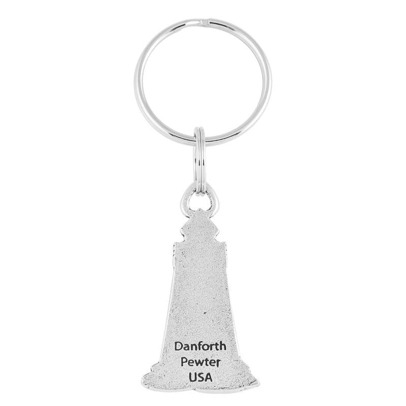 Lighthouse Pewter Keyring - Image 2