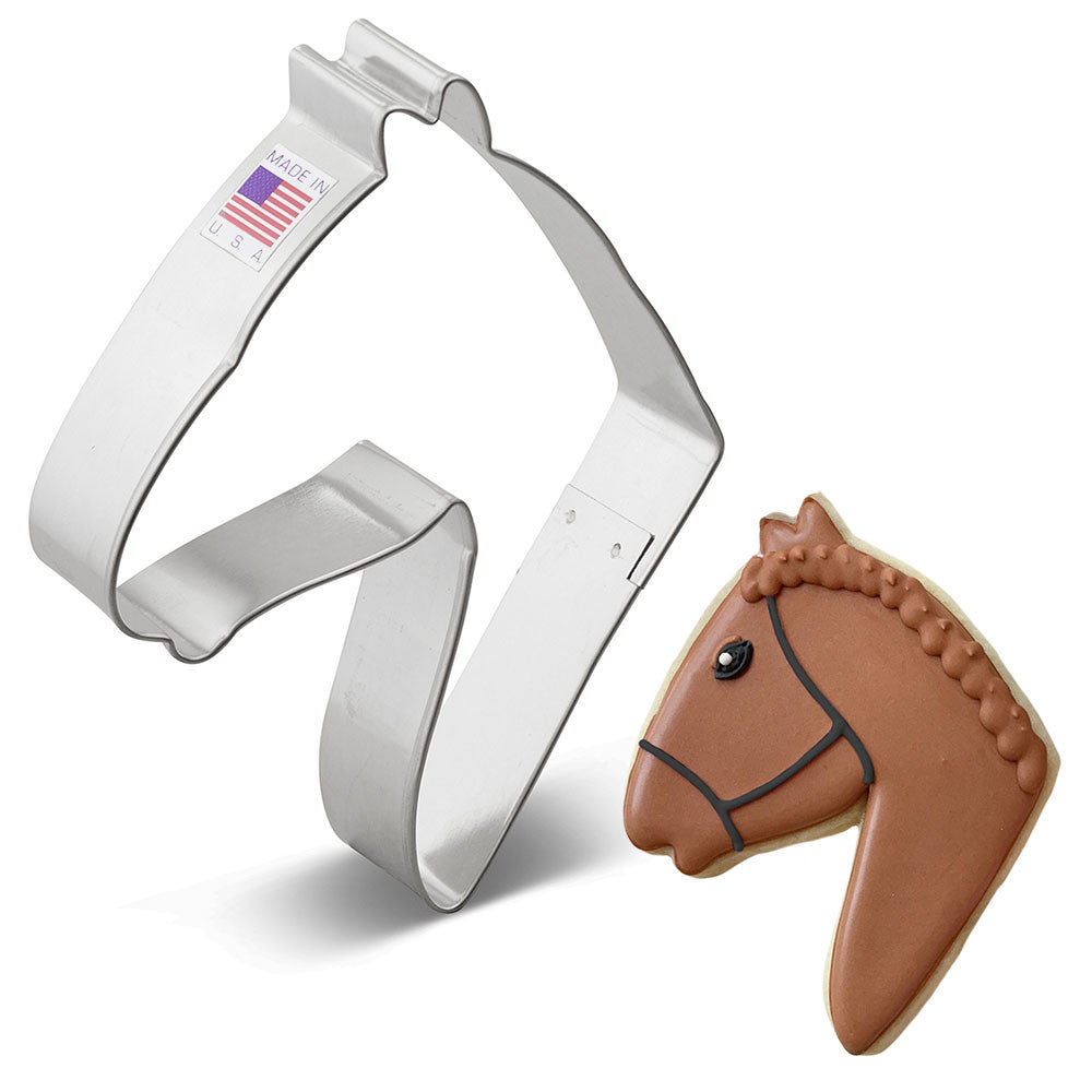 Horse Head Cookie Cutter 4 3/4 “