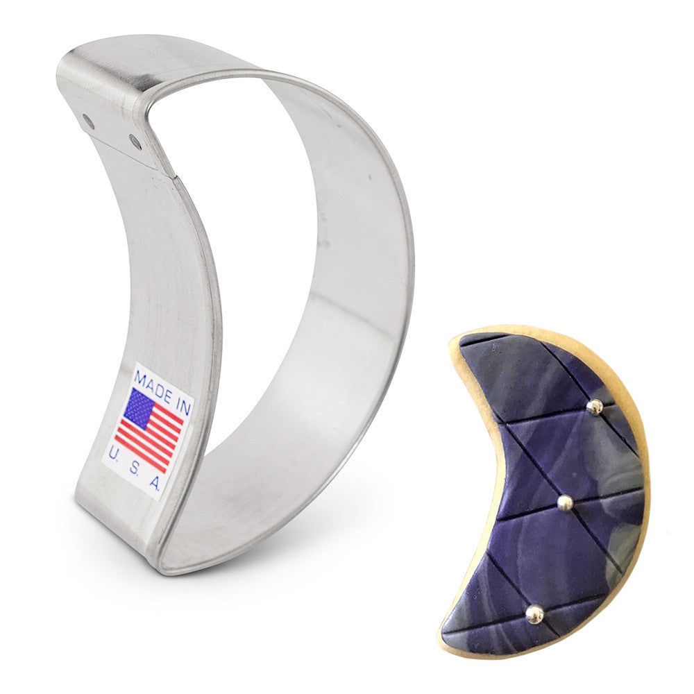 Crescent Moon Cookie Cutter 3″