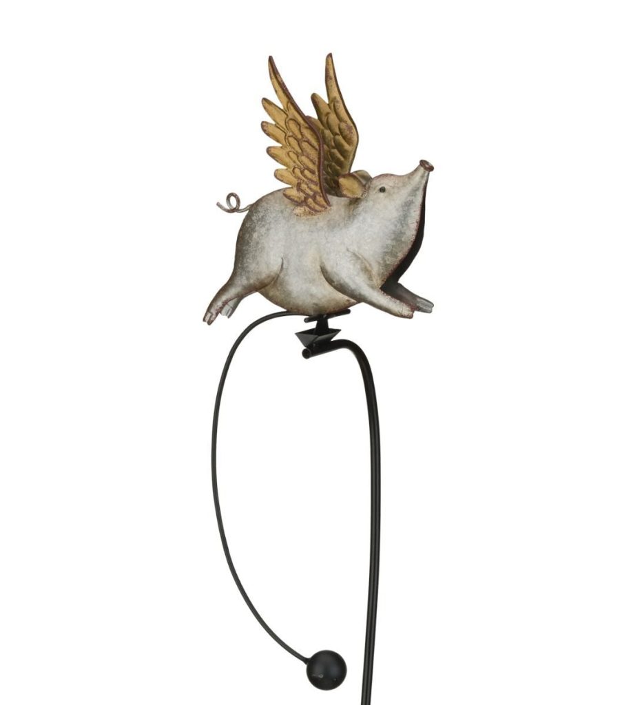 Flying Pig Rocker Stake