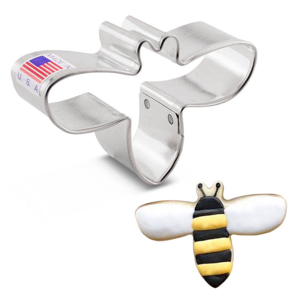 Bee Cookie Cutter 2 7/8″