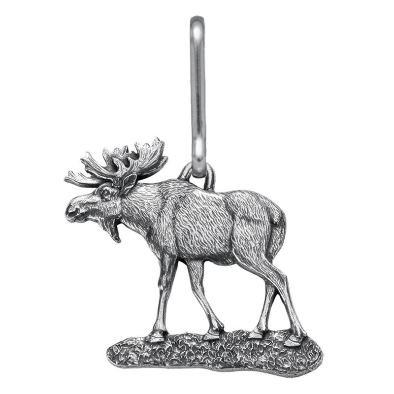Moose Zipper Pull
