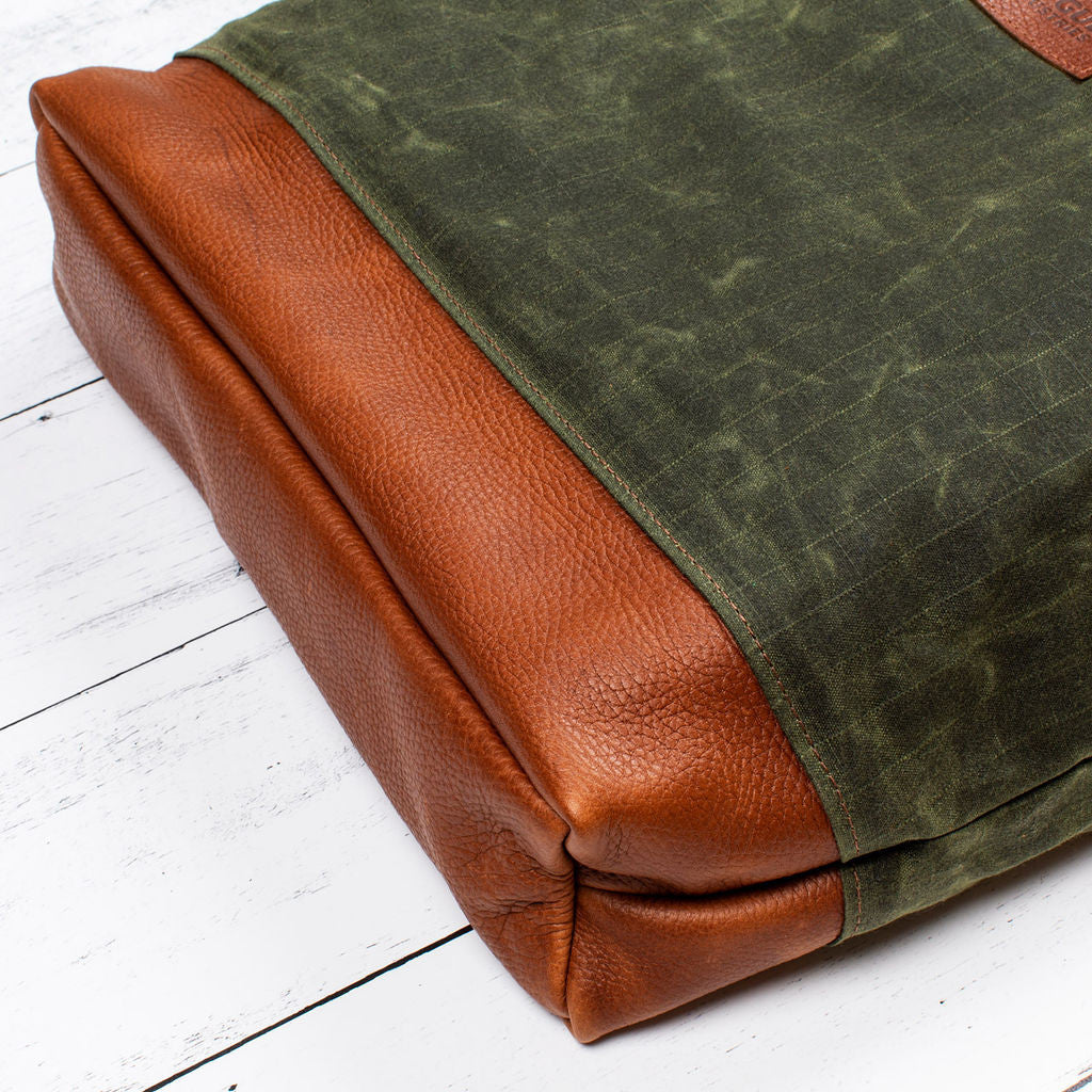 Saco River Tote Bag – Green - Image 8