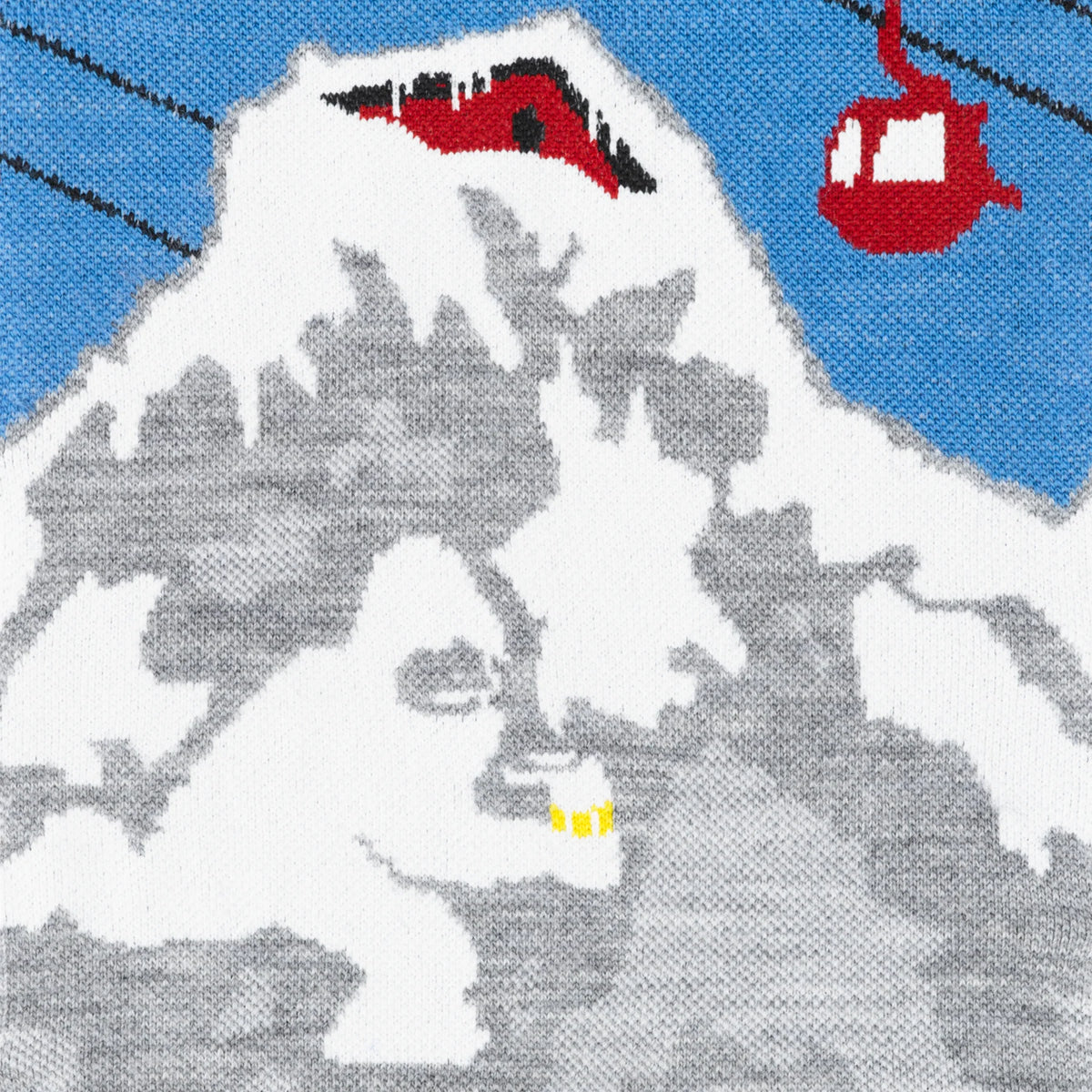 Men’s Heady Yeti Over the Calf Sock - Image 7
