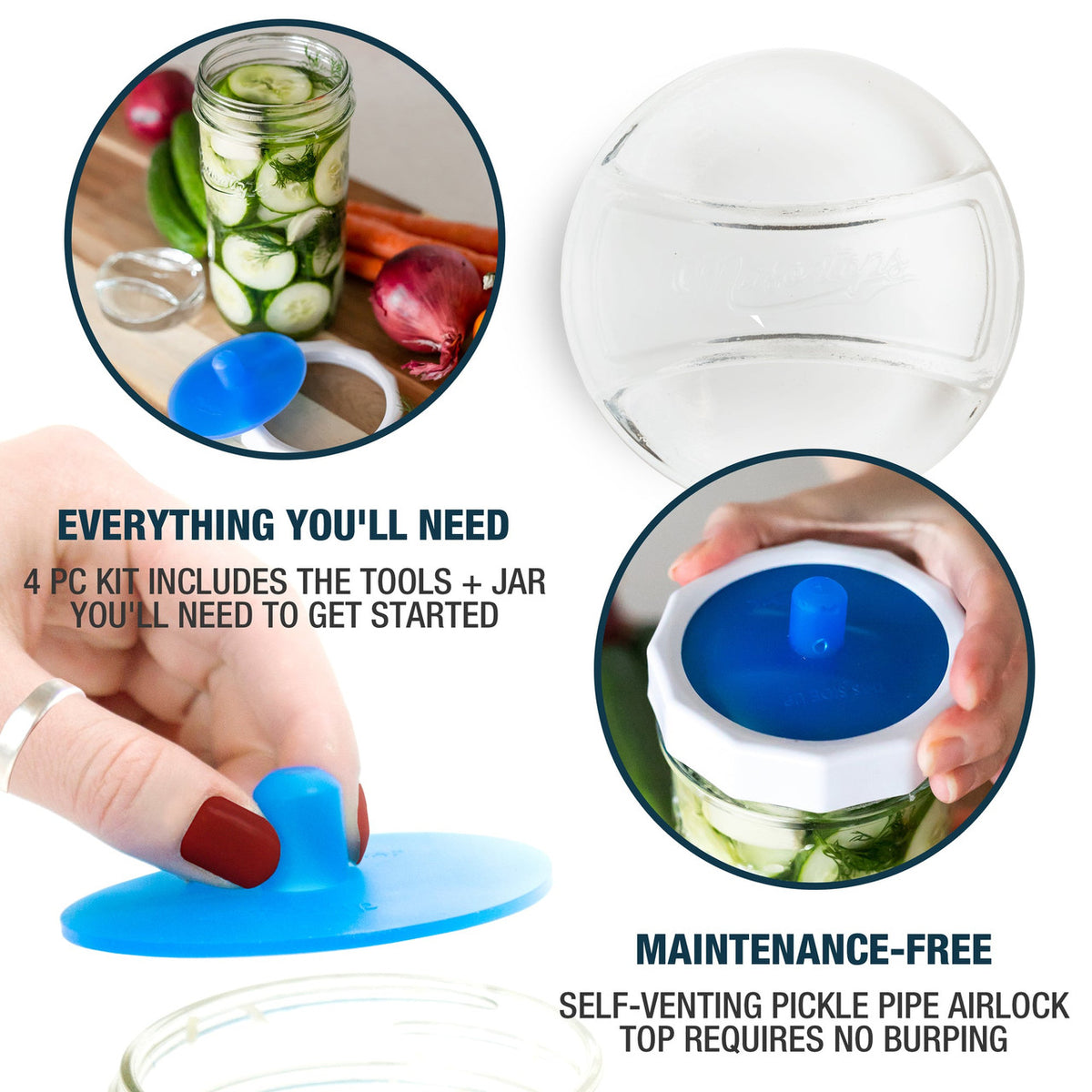 Mason Jar Fermentation Kit - Image 2