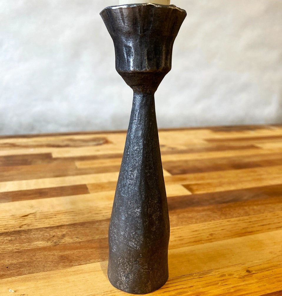 Forged Taper Candleholder Pair - Image 2