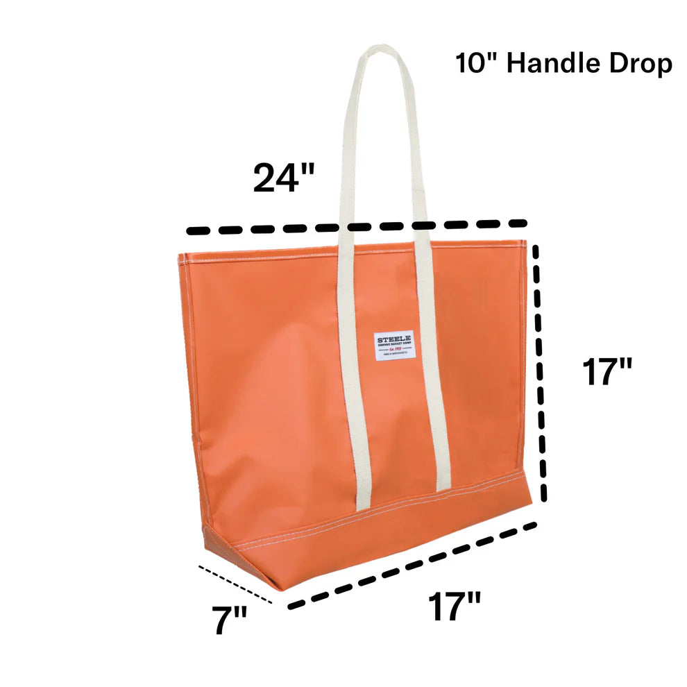 Orange Steeletex Beach Tote - Image 4