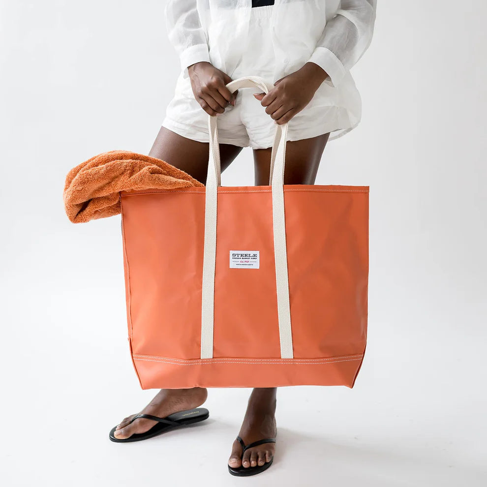 Orange Steeletex Beach Tote - Image 2