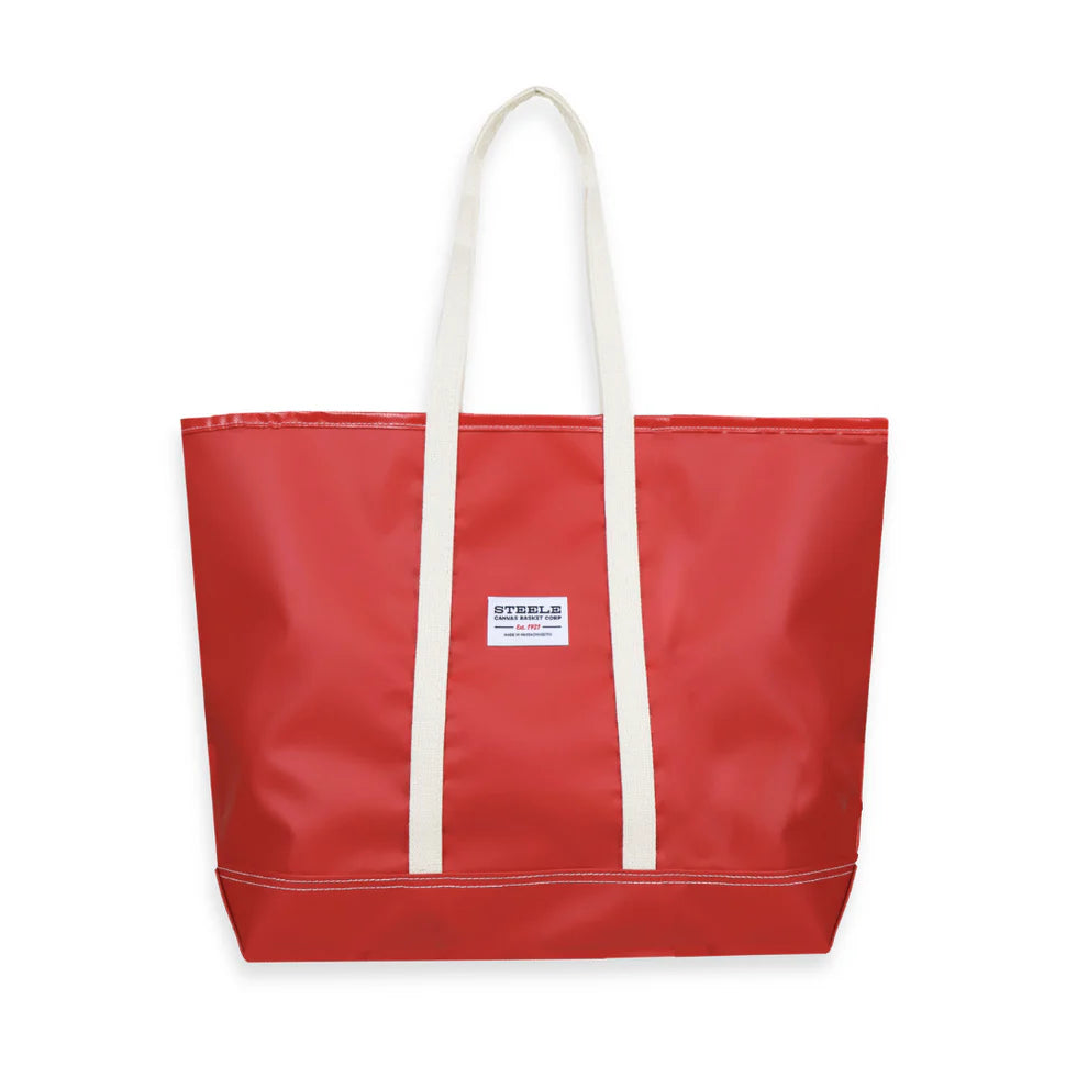 Red Steeletex Beach Tote