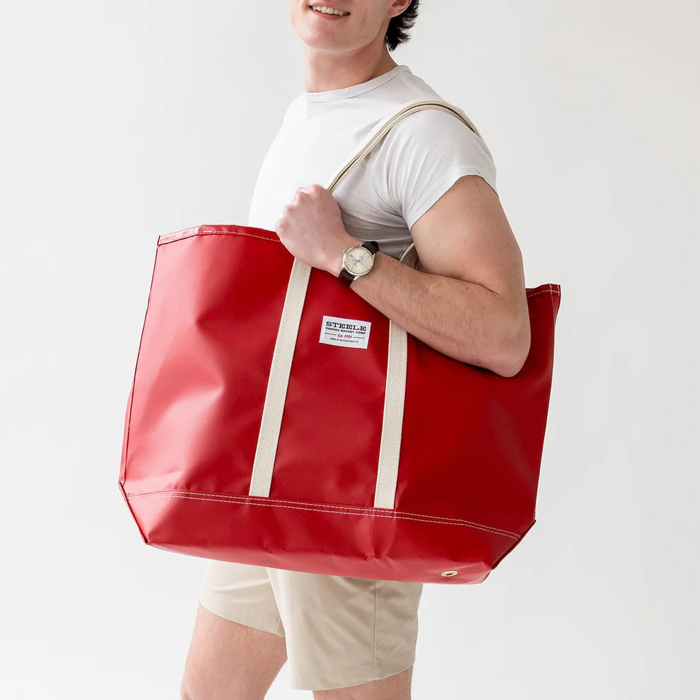 Red Steeletex Beach Tote - Image 2