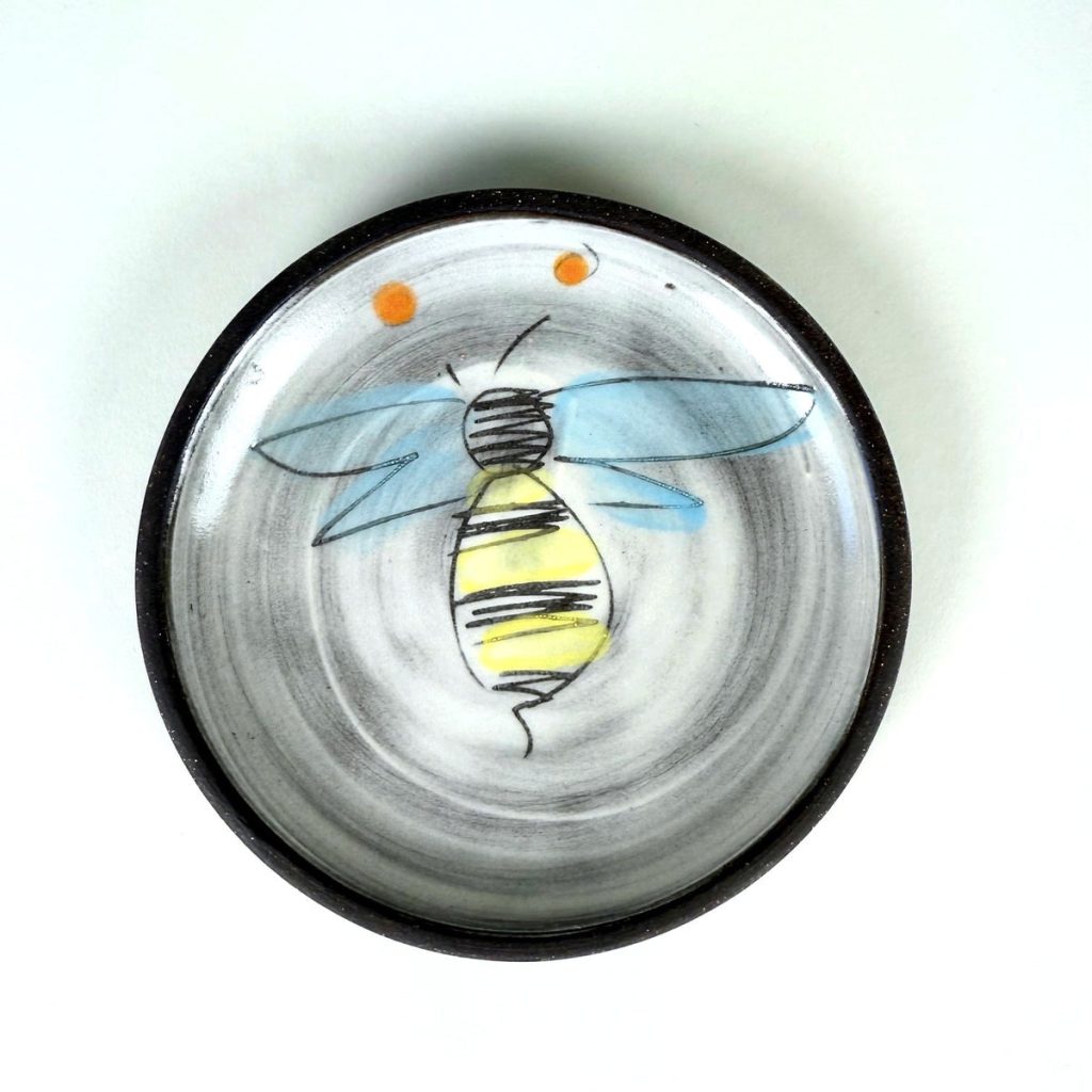 Bee the Change Mini Plate