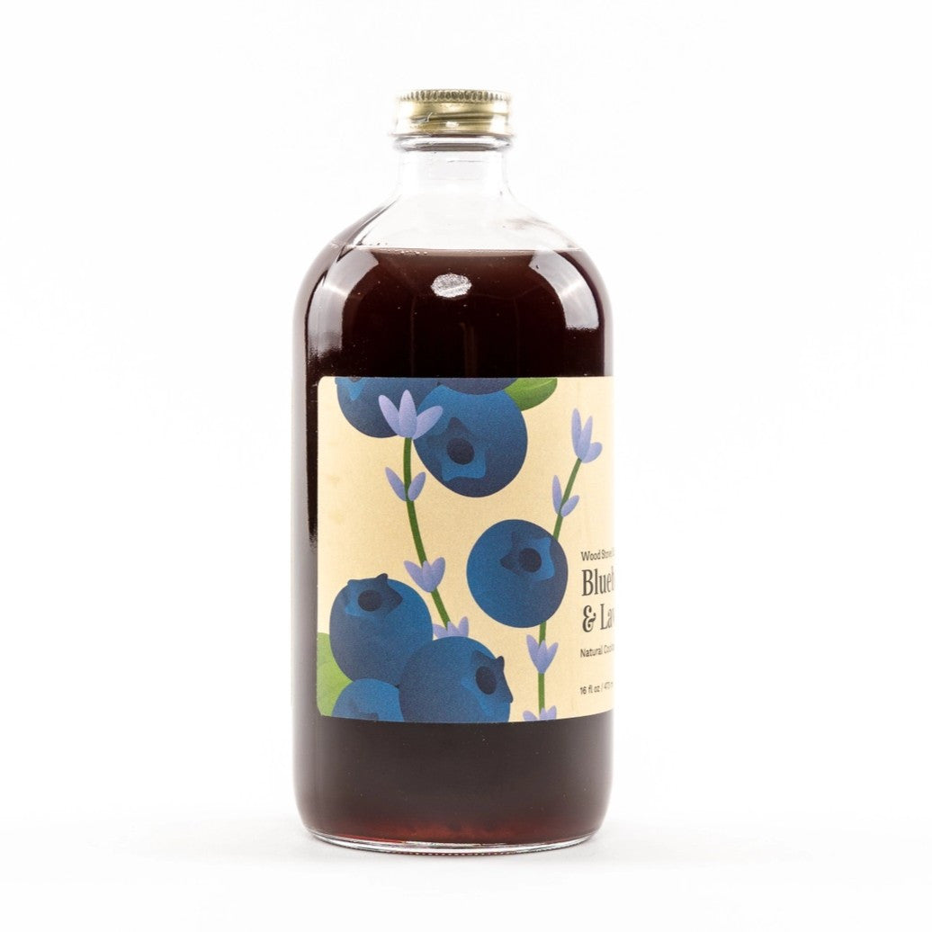 Blueberry & Lavender Cocktail + Mocktail Mixer – 16oz - Image 3