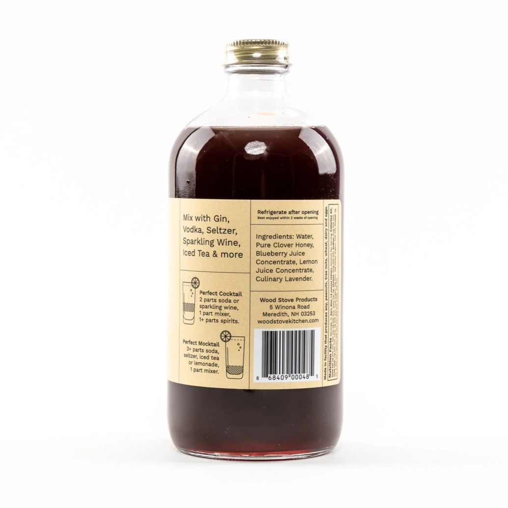Blueberry & Lavender Cocktail + Mocktail Mixer – 16oz - Image 4