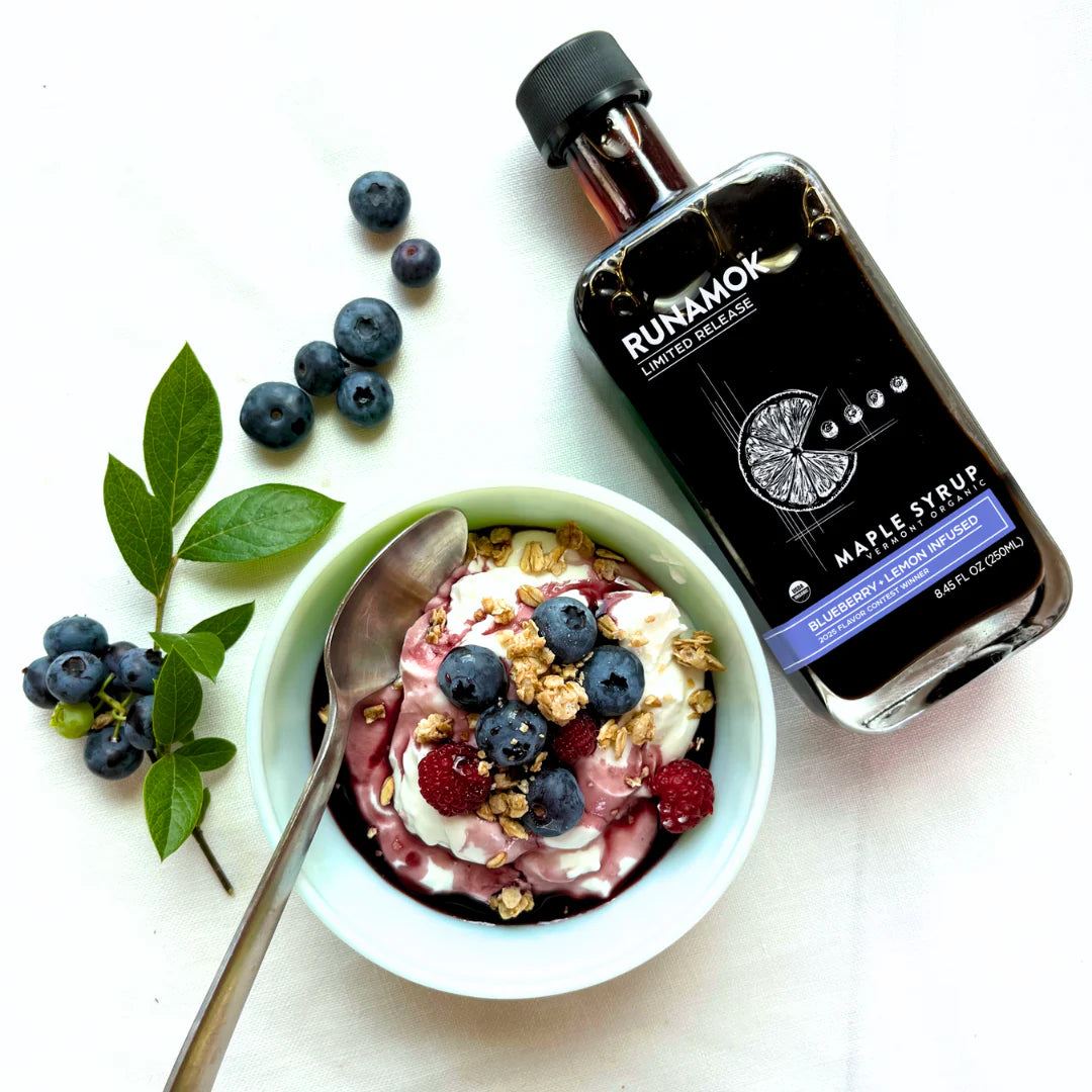 Blueberry Lemon Infused Maple Syrup - Image 2