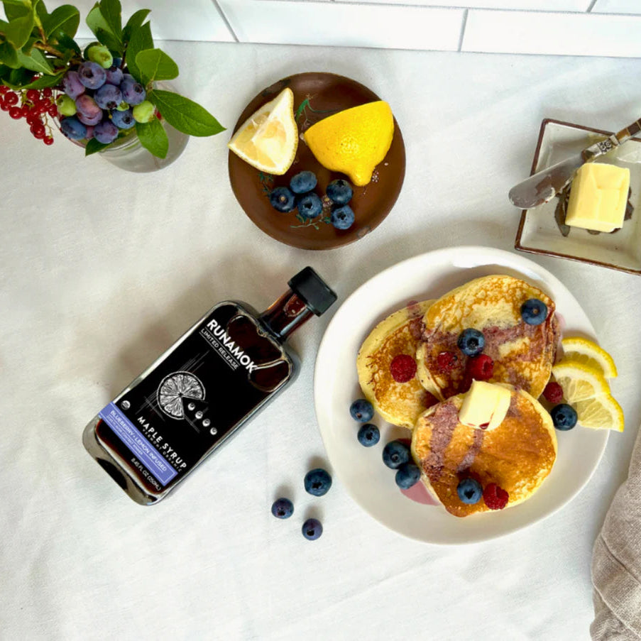 Blueberry Lemon Infused Maple Syrup - Image 5