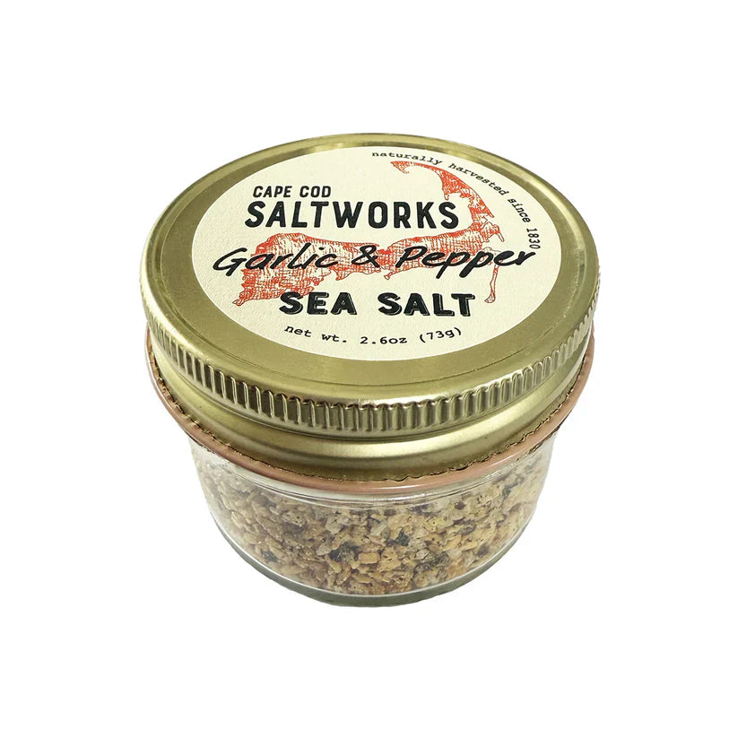 Garlic & Pepper Sea Salt