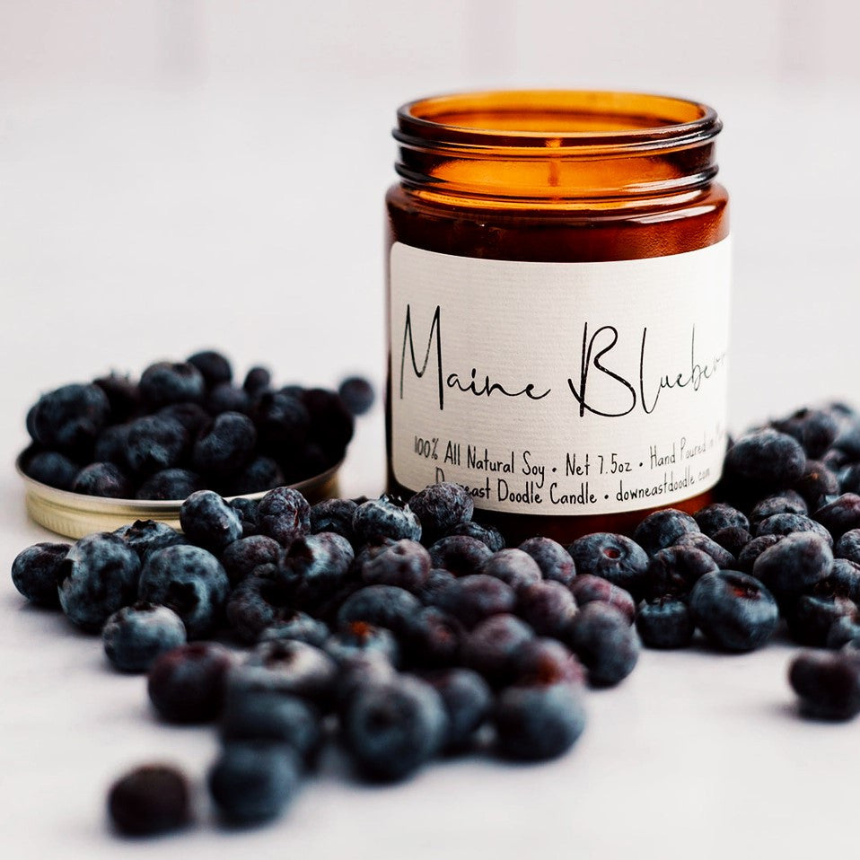 Maine Blueberry Natural Soy Candle