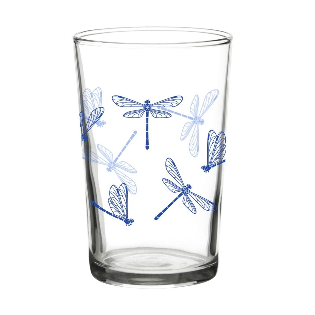 Vintage 7 oz Glass – Dragonfly
