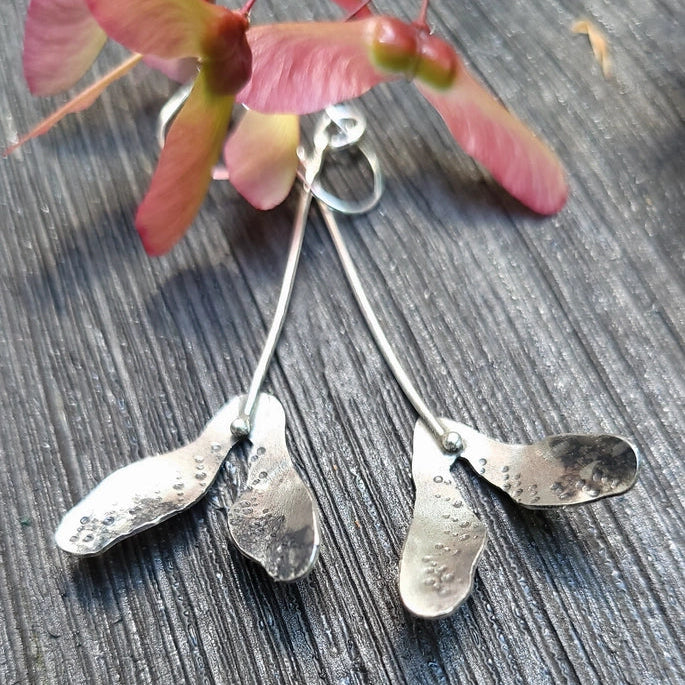 Maple Seed Pod Earrings