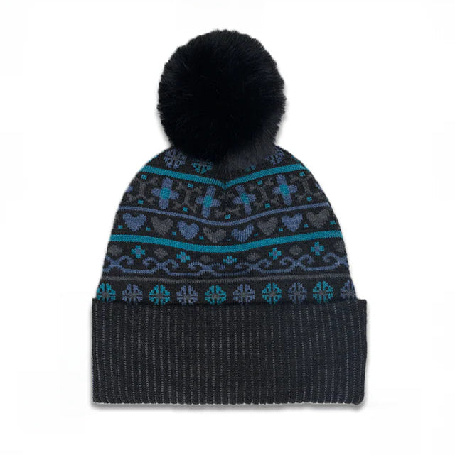Faux Fur Pom Beanie – available in 3 colors - Image 6