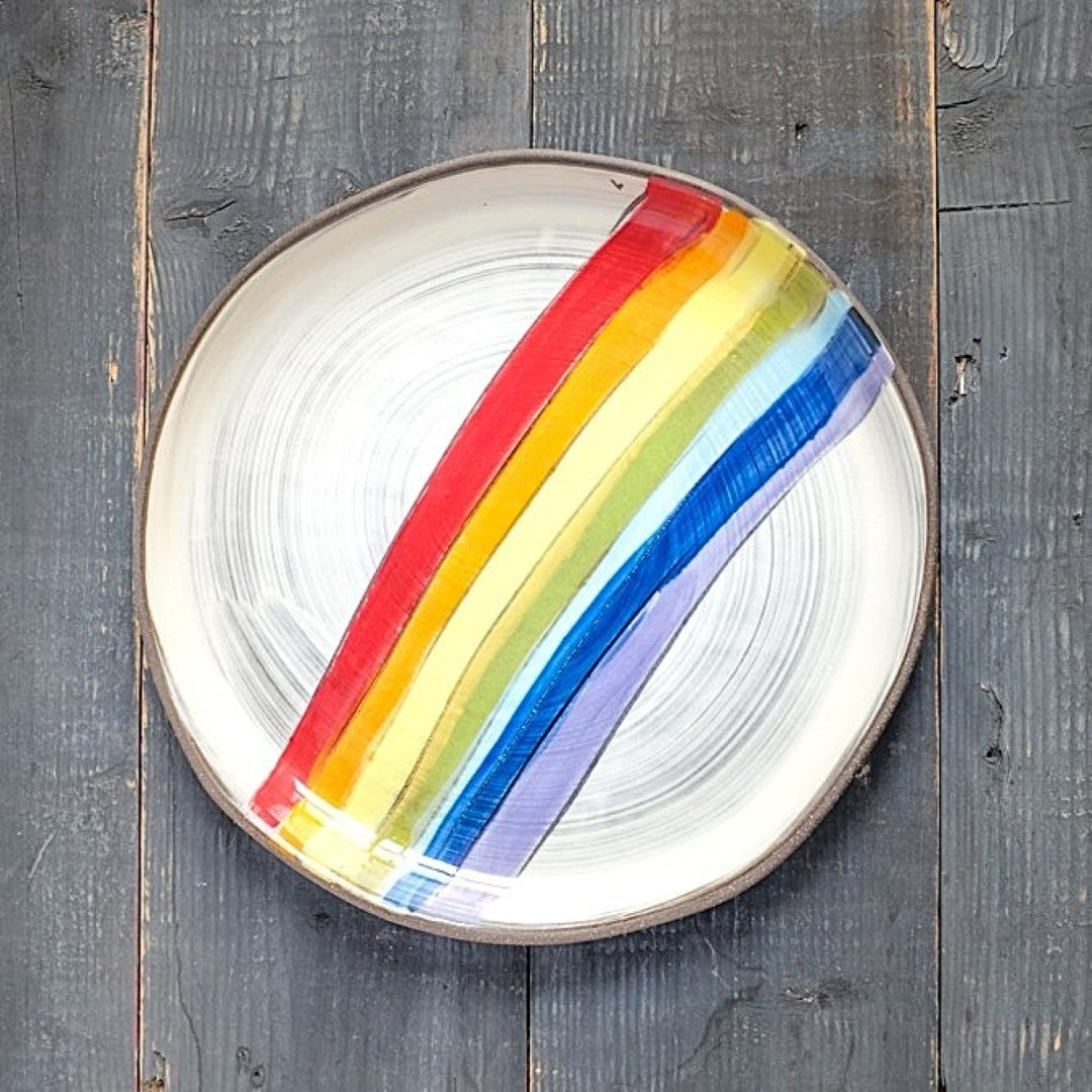 Rainbow Large Round Plate - Image 2