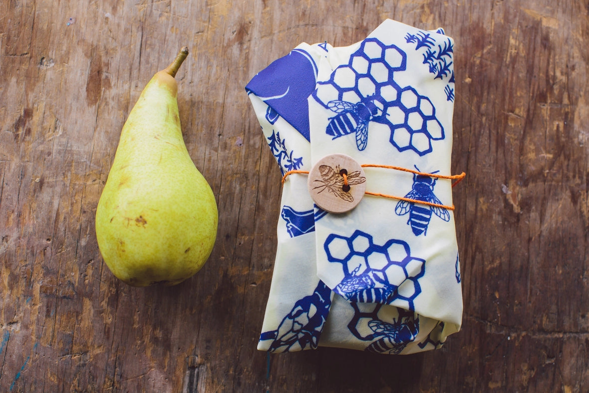 Bee’s Wrap Lunch 3 Pack – Bees & Bears Print - Image 6
