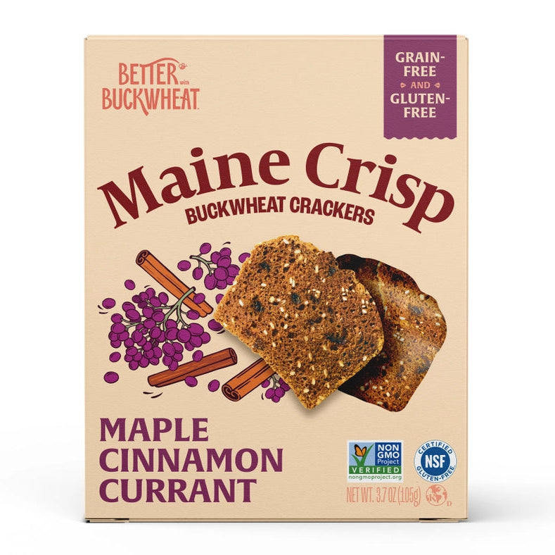 Maine Crisp Maple Cinnamon Currant Crisps