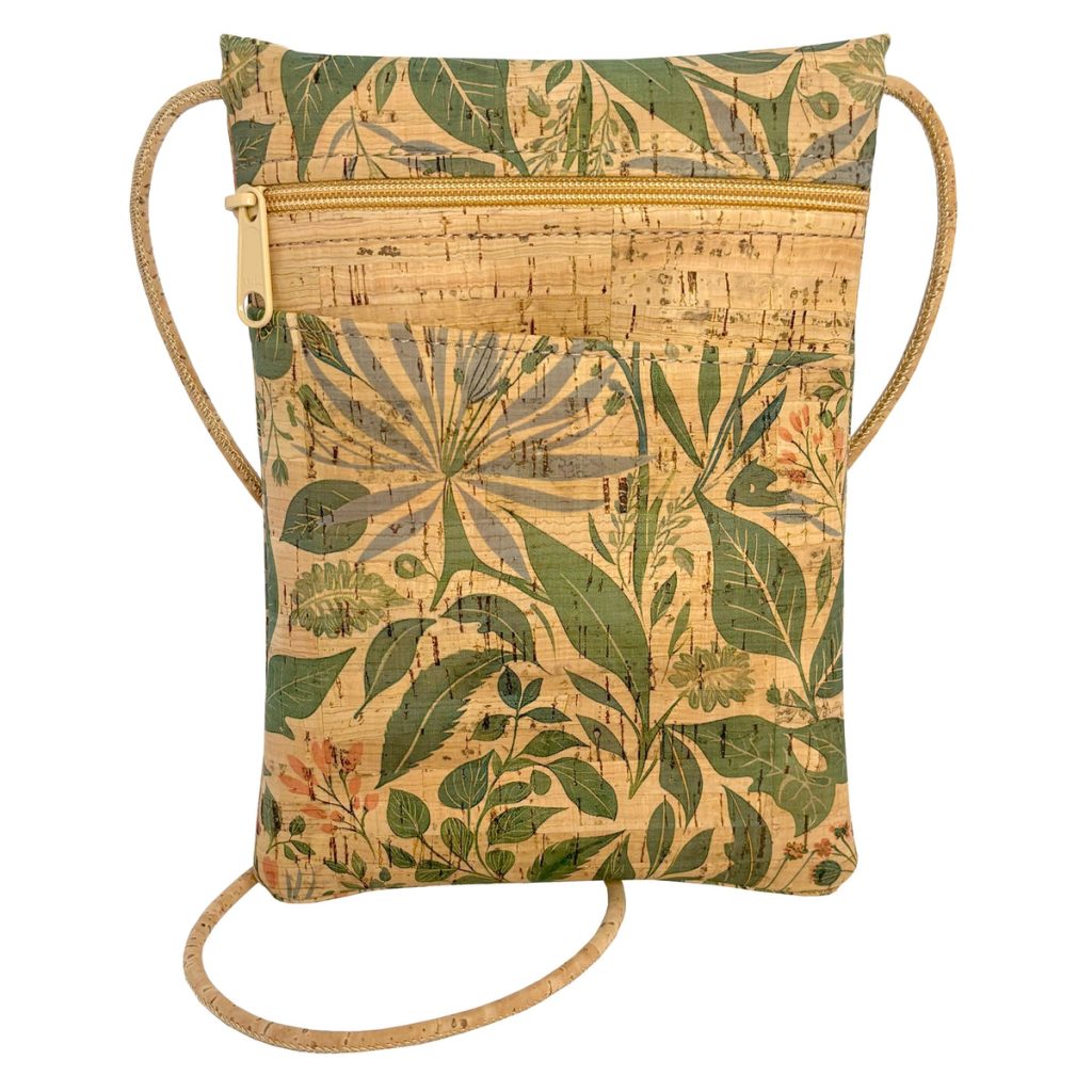 Botanical Cork Mini Crossbody Bag