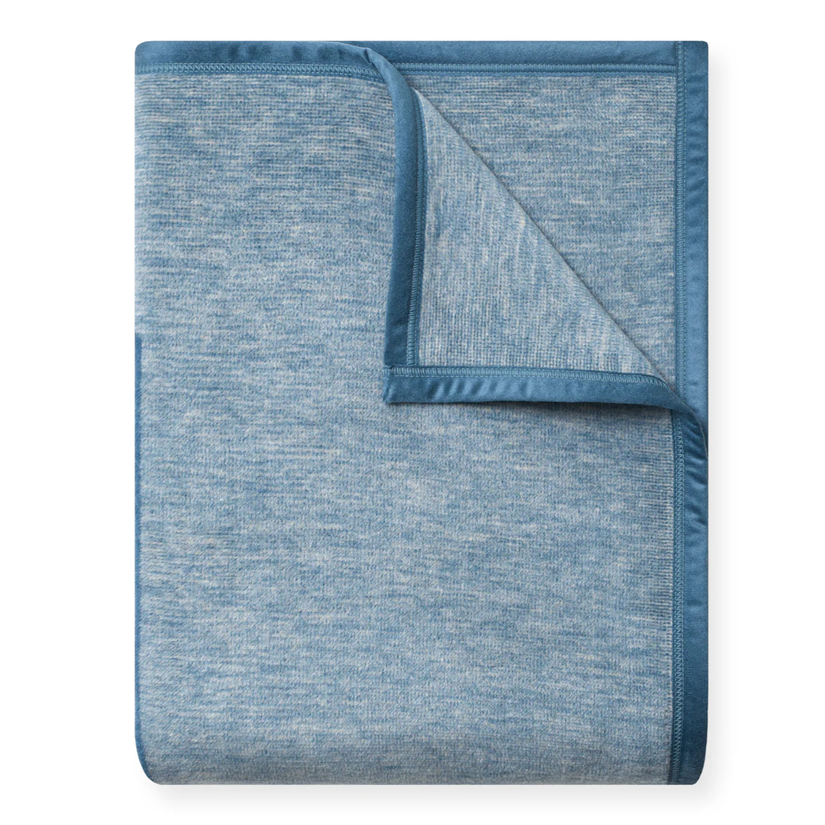 Maine Map Blue Blanket - Image 2