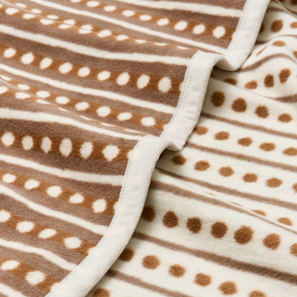 Beach Pebble Teak Blanket - Image 3