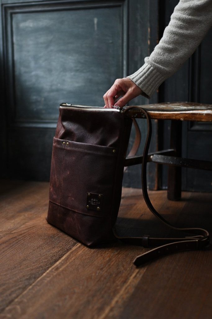 The Day Pack – Waxed Canvas Backpack