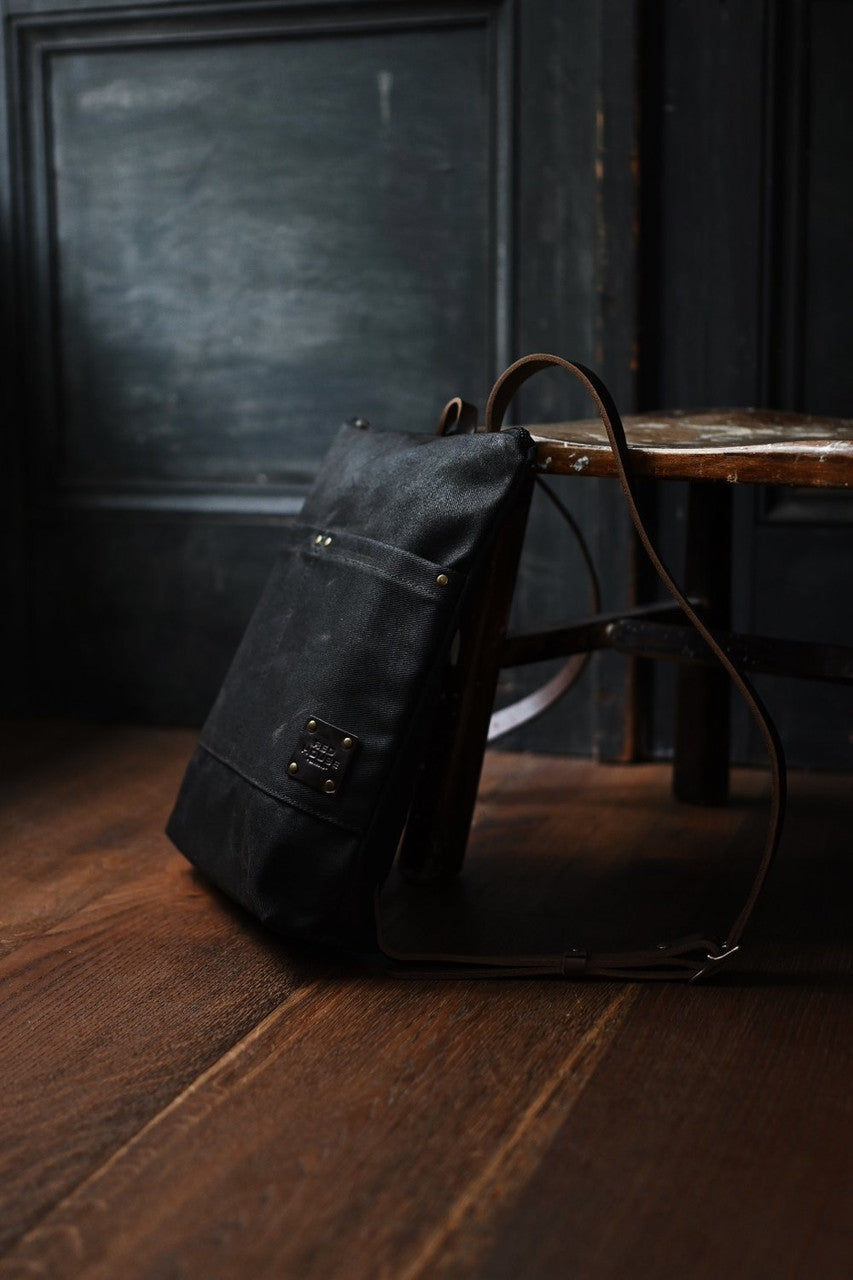 The Day Pack – Waxed Canvas Backpack - Image 5