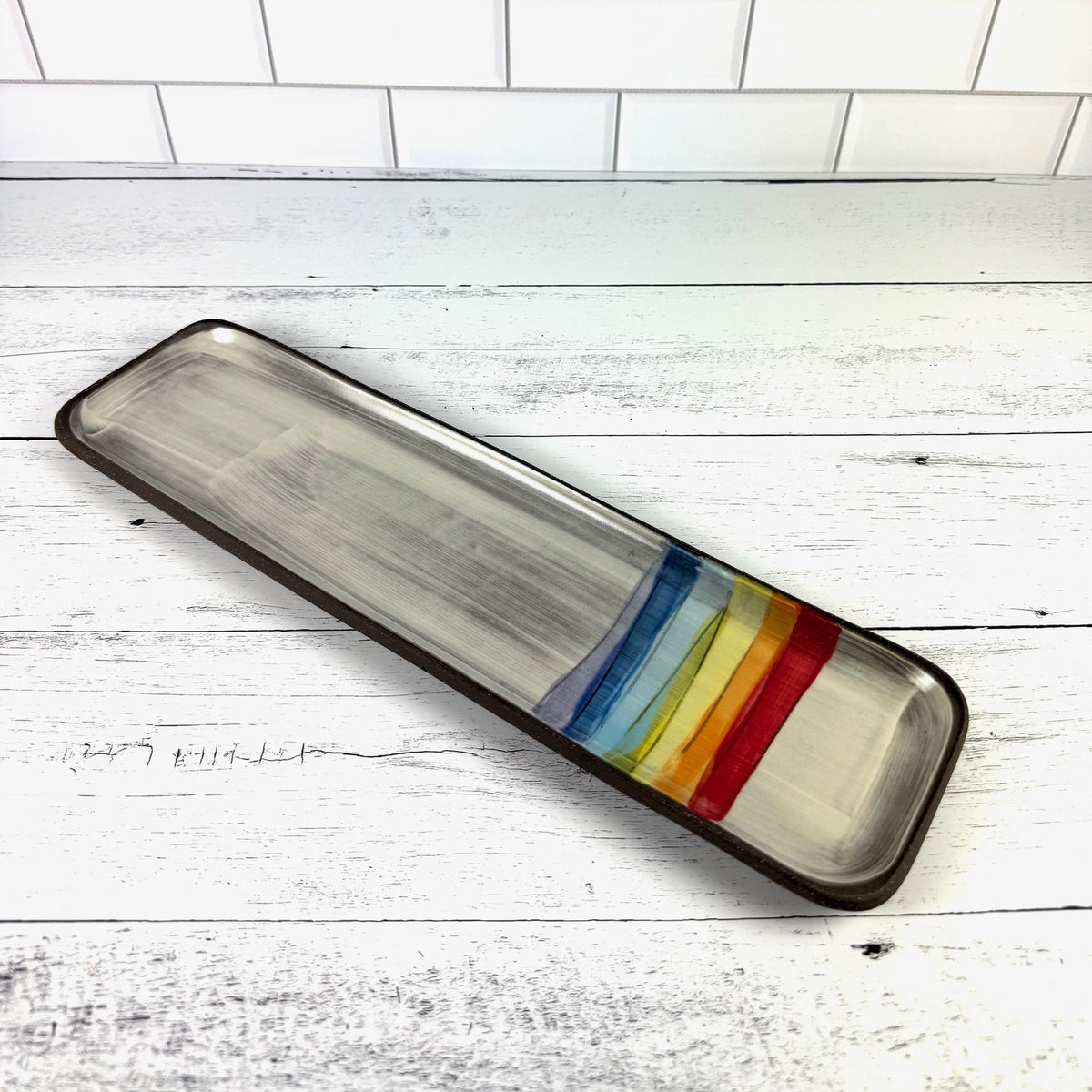 Rainbow Long Rectangle Tray