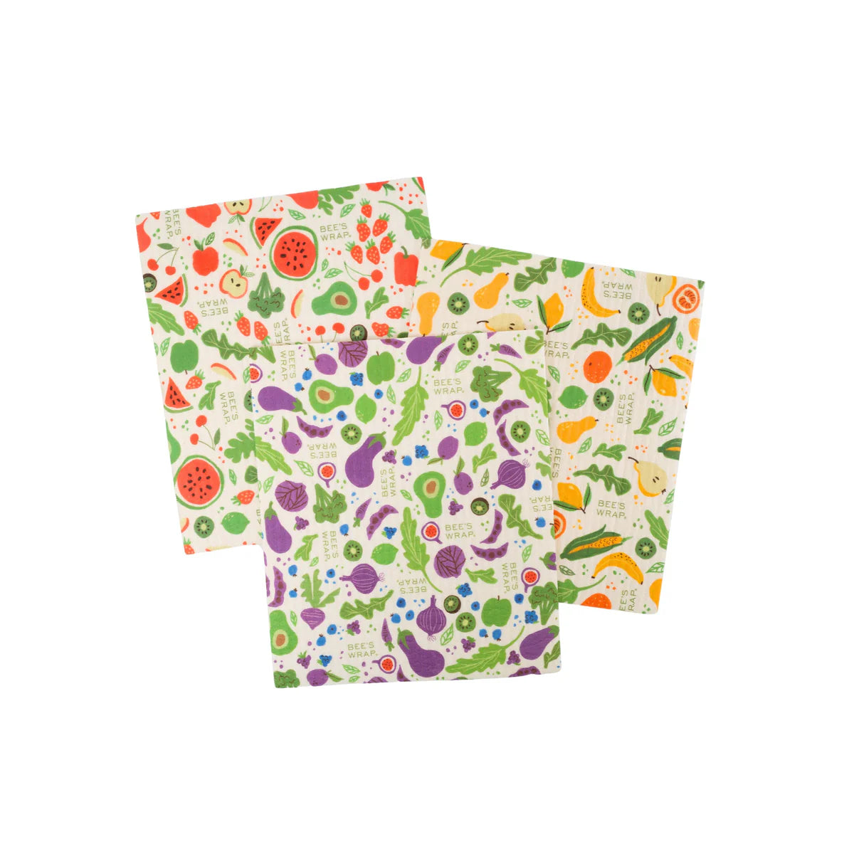 Swedish Dish Cloth 3 pack – Garden Party Prints - Image 3
