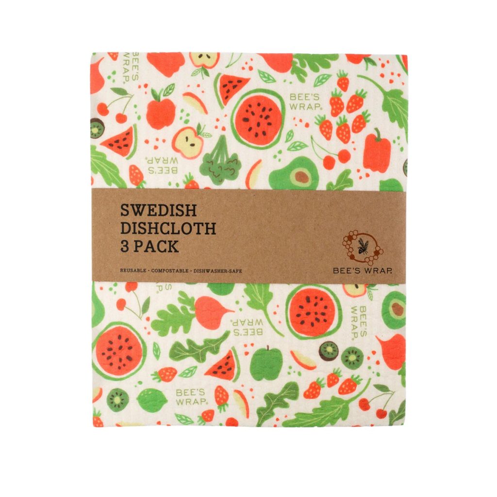 Swedish Dish Cloth 3 pack – Garden Party Prints
