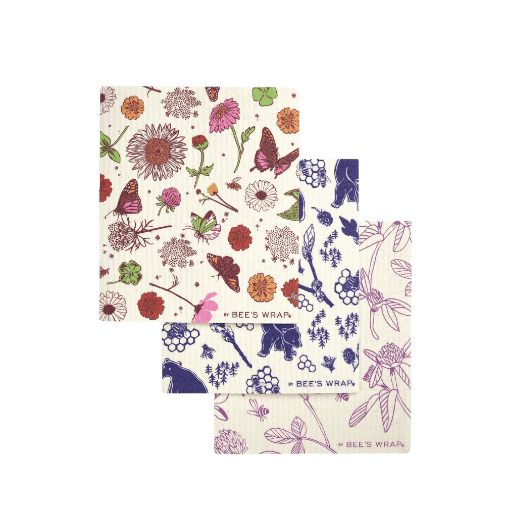 Swedish Dish Cloth 3 pack – MIxed Prints - Image 4