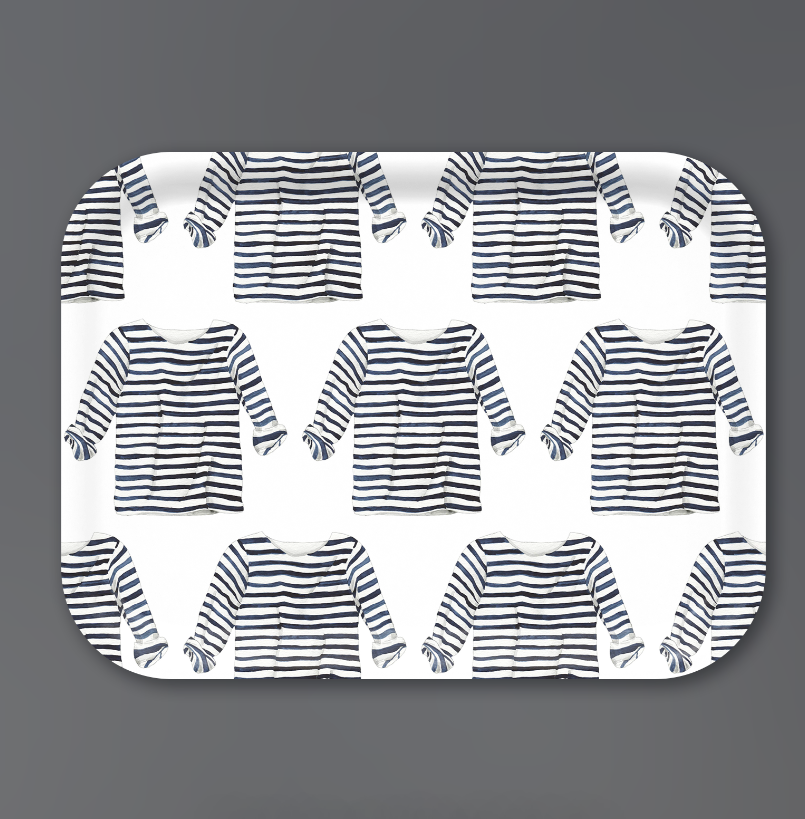 Striped Shirt – 11 x 8 Tray - Image 2