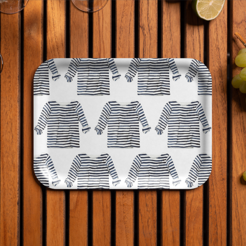 Striped Shirt – 11 x 8 Tray