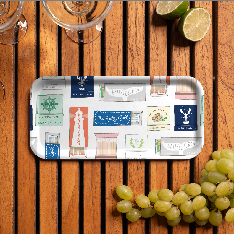 Nautical Matches – 11×5 Serving Tray