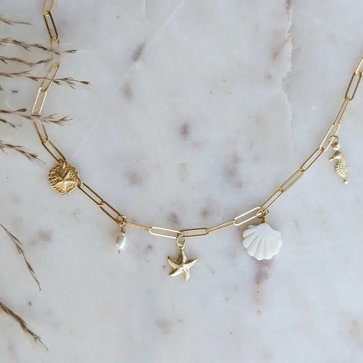 Mermaid Curated Charm Necklace
