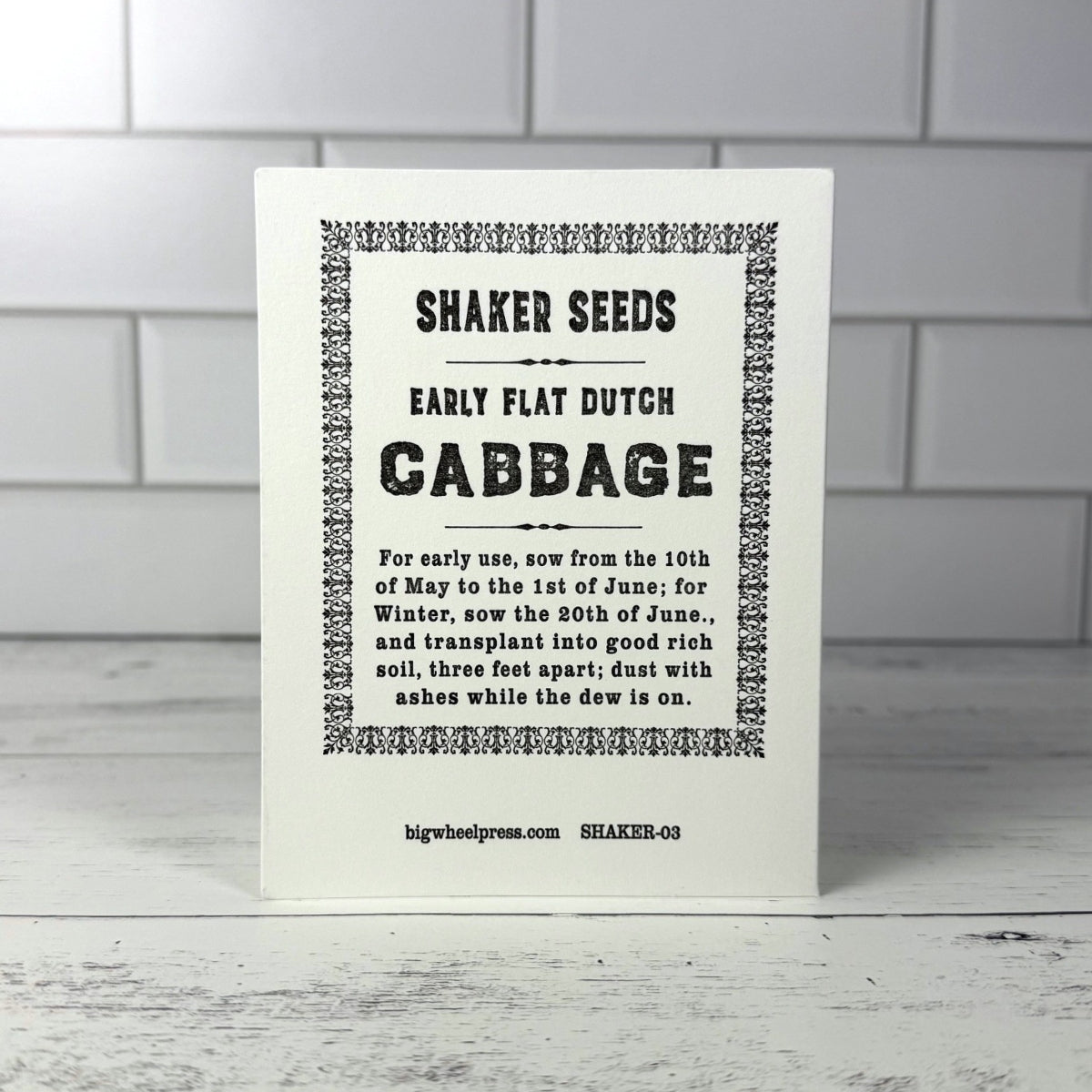 Shaker Seeds – Boxed Set of 6 Notecards - Image 4
