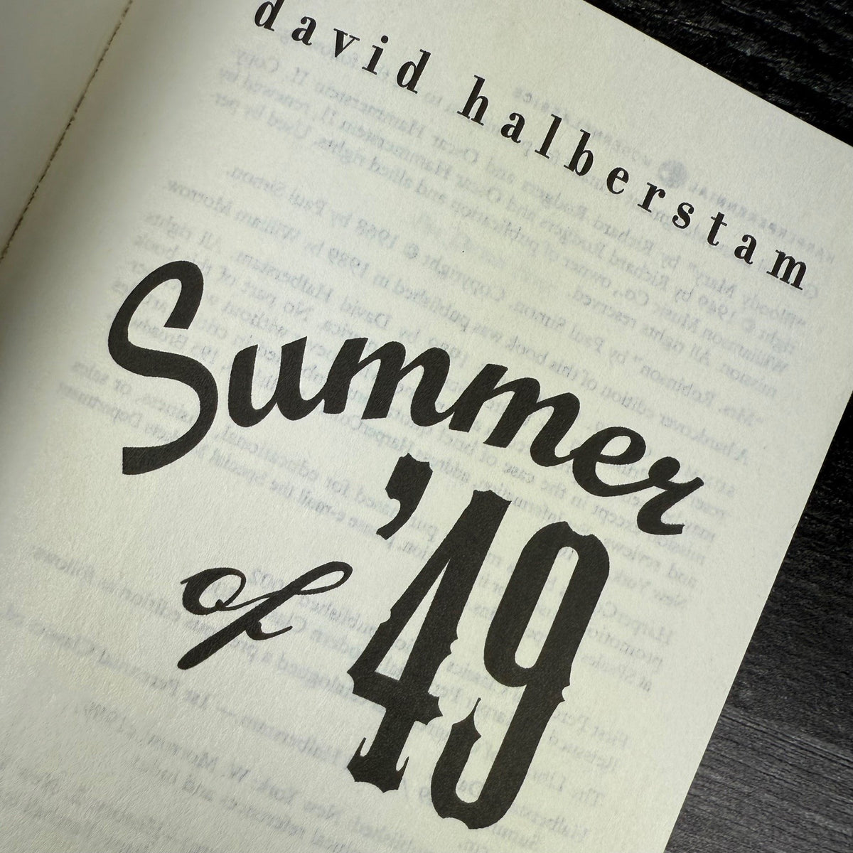 Summer of ’49 - Image 2