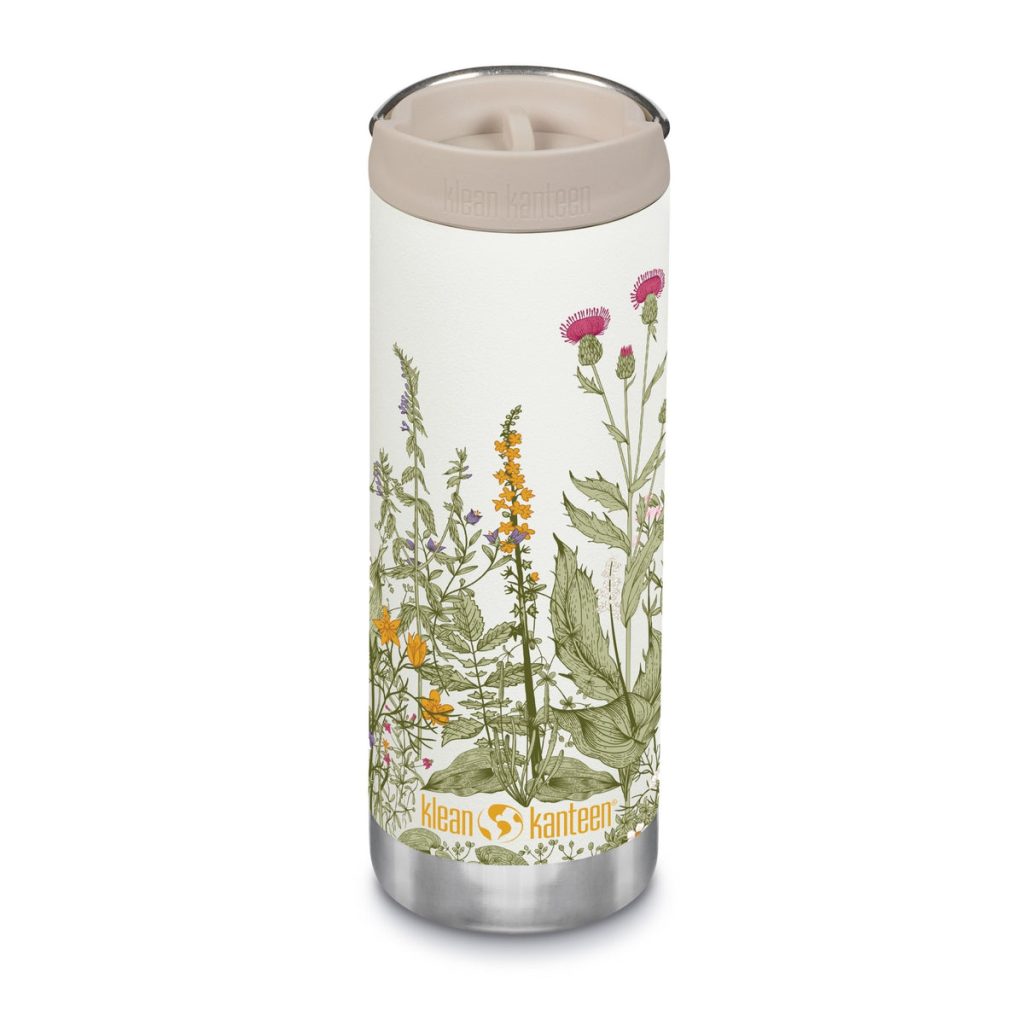 16 oz Insulated Tumbler with Caf| Cap – Wildflowers