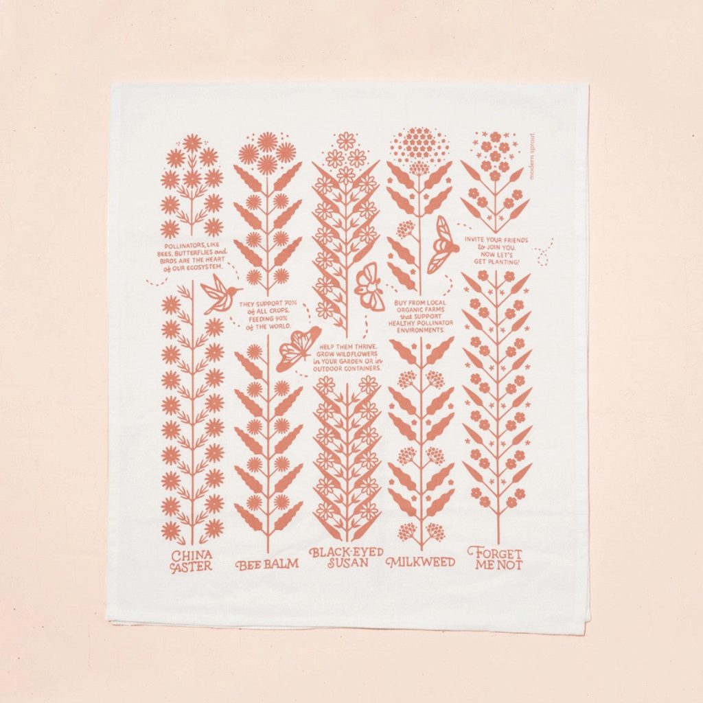Tea Towel – Flower Fields