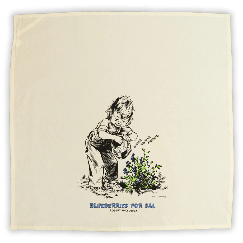 Blueberries for Sal Kuplink Tea Towel - Image 2