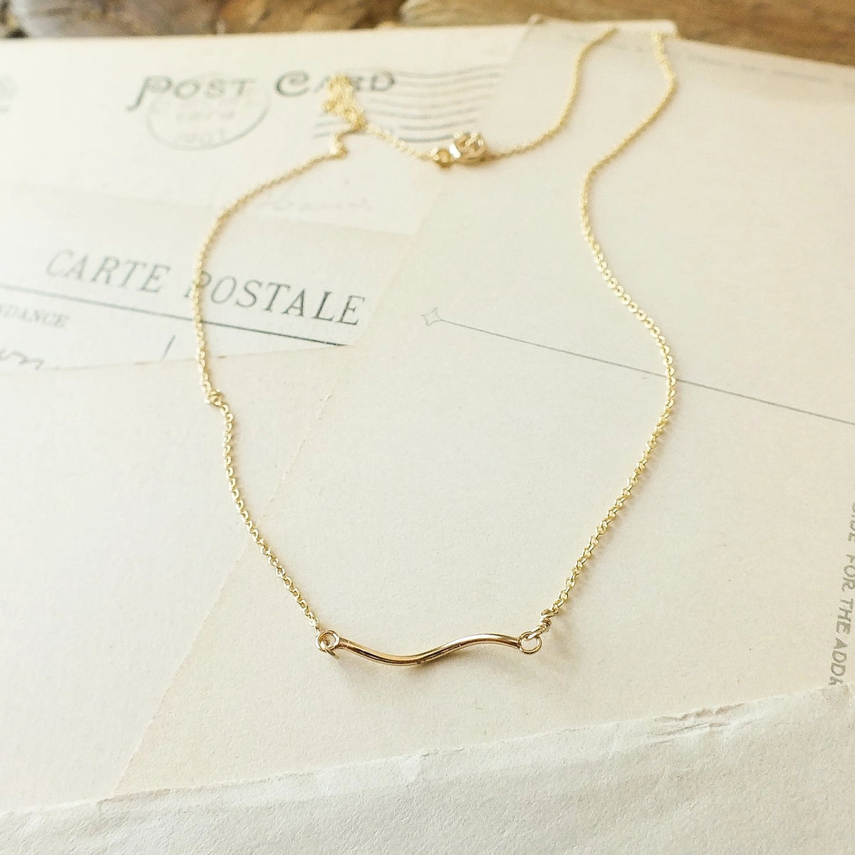 Thoreau Path Necklace – Silver or Gold - Image 3