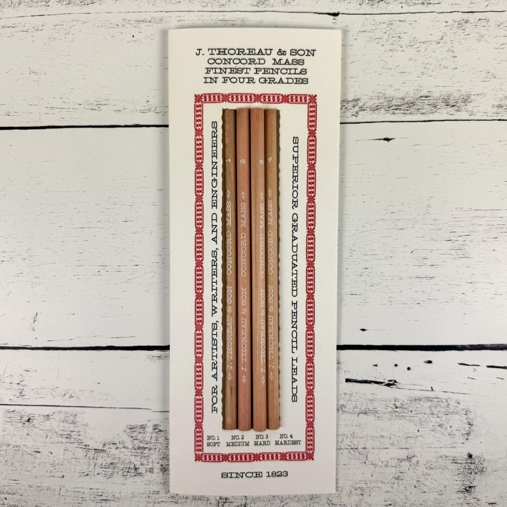 Thoreau & Son – Finest Pencil Set of 4