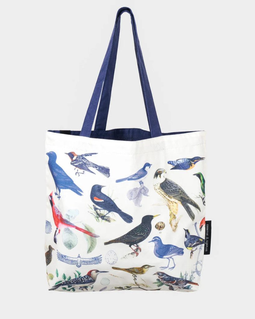 Feathered Friends: Ornithology Canvas Shoulder Tote